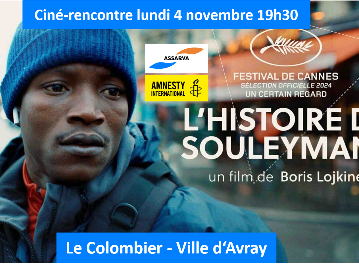 Soirée Ciné-rencontre Lundi 4 novembre à 19h30 à Ville d&rsquo;Avray